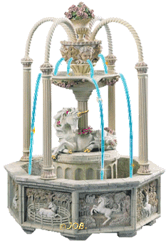 La fontaine de la Licorne